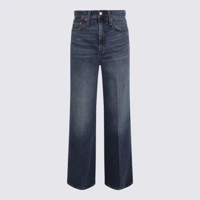 Levi's Blue Cotton Denim Jeans