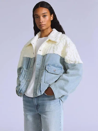 Levi's Blue Tab Aran Trucker Jacket