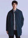 Levi's Blue Tab Denim Mac Coat In Blue