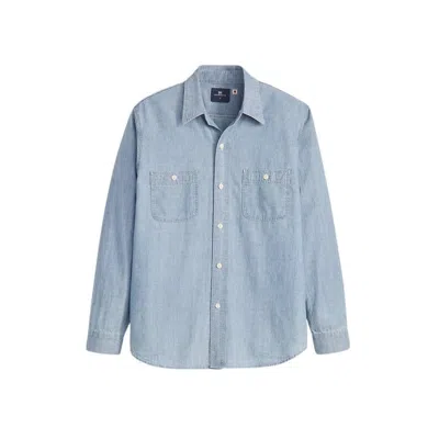 Levi's Blue Tab Work Shirt In Purple