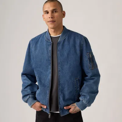Levi's Bomber Jacket In Blue