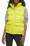Levi's® Box Quilted Vest In Acidic Lemon