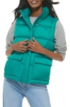 Levi's® Box Quilted Vest In Emerald
