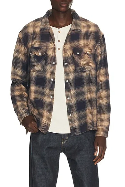 Levi's Boxy Western Long Sleeve Shirt In Multi