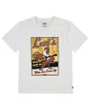 Levi's Boys 2t-7 Jam Session Short Sleeve T-shirt In White