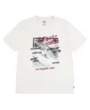 Levi's Boys 2t-7 Short-sleeve Graphic T-shirt In White