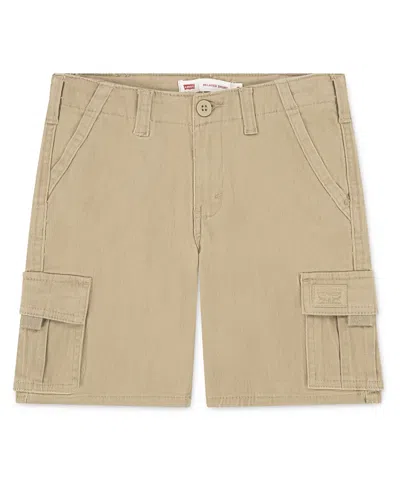 Levi's Kids' Boys' 2t-7 Traditional Cargo Shorts In Neutral