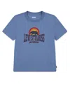 Levi's Boys 4-7 Bear With Me Graphic Print Short Sleeve T-shirt In Blue