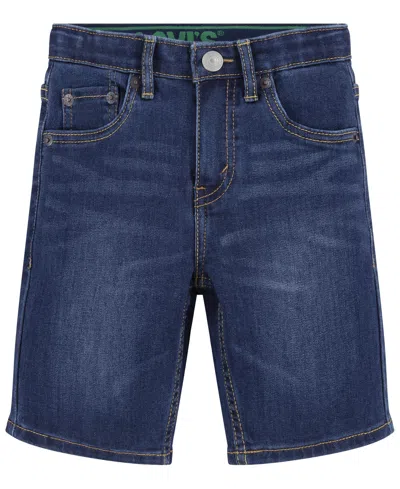 Levi's Kids' Boys 4-7x Slim Fit Eco Performance Shorts In Blue