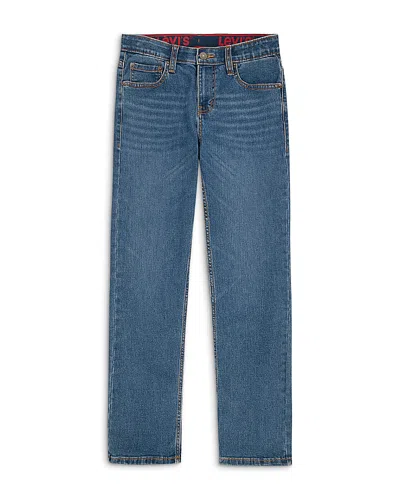 Levi's Boys' 514 Performance Straight Jeans - Big Kid In Blue