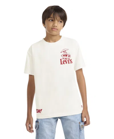 Levi's Kids' Boys' 8-20 Burger And Fries Graphic Print T-shirt In White