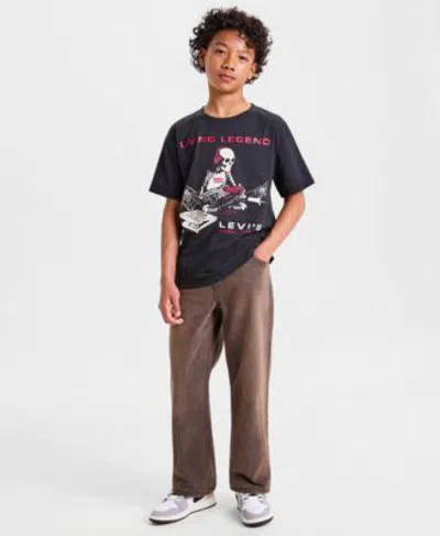 Levi's Kids' Levis Boys 8 20 Gamer Life Tee 578 Baggy Fit Jeans In Bandwagon