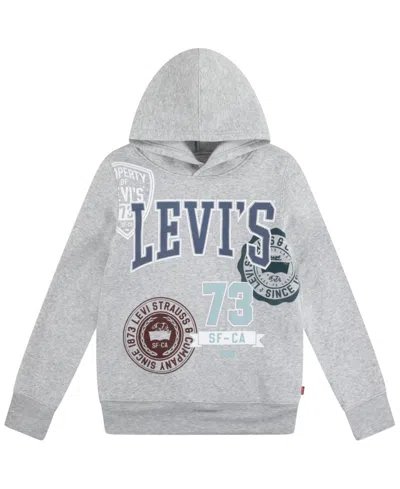 Levi's Kids' Boys 8-20 Prep Crest Pullover Hoodie In Green