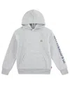 Levi's Boys 8-20 Pull-on Hoodie Sweatshirt In Gray