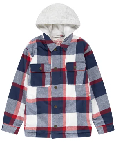 Levi's Kids' Boys 8-20 Spread Collar Jacket In Multi