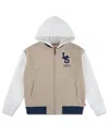 Levi's Boys 8-20 Varsity Bomber Full Zip Jacket In Nude