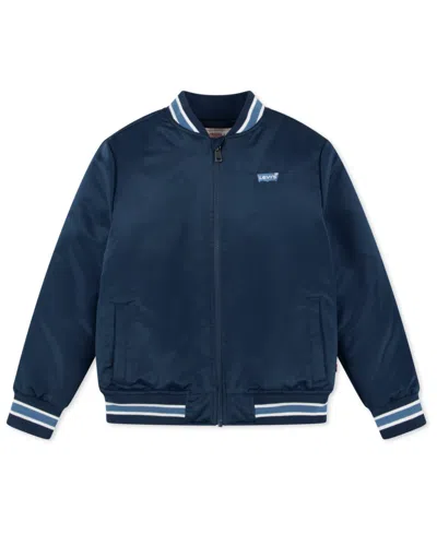 Levi's Kids' Boys 8-20 Varsity Long-sleeve Bomber Jacket In Blue