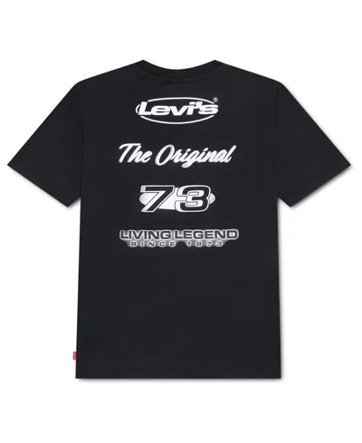Levi's Kids' Boys' 8-20 City Style Short-sleeve T-shirt In Jet Black
