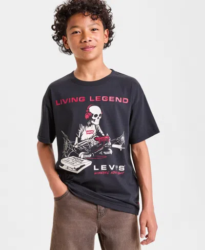 Levi's Kids' Boys 8-20 Gamer Life Tee In Black