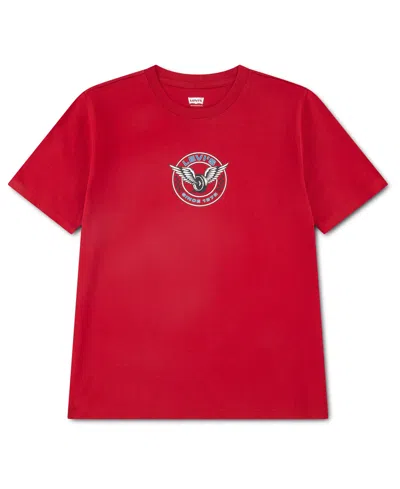 Levi's Kids' Boys' 8-20 Race Ready Short-sleeve T-shirt In Red