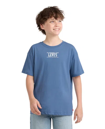 Levi's Kids' Boys' 8-20 Rev The Engine Short-sleeve T-shirt In Blue