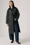 Levi's Bree Barn Trench Coat In Green