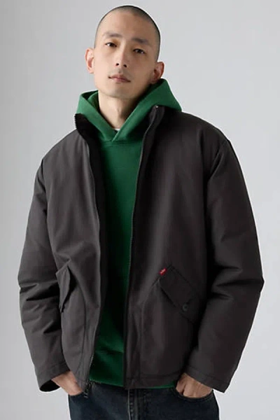 Levi's Briggs Short Puffer Jacket In Black