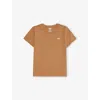 Levi's Brown Crewneck Logo-patch Cotton T-shirt 4- In Brown