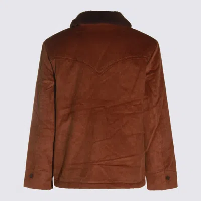 LEVI'S BROWN LEATHER JACKET