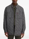 Levi's Bryant Reversible Quilted Jacket In Gray