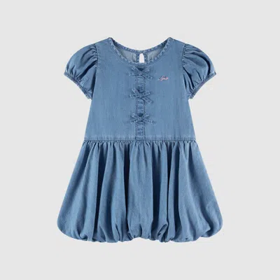 Levi's Bubble Dress Toddler Girls 2t-4t 2t In Blue