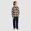 Levi's Buffalo Check Flannel Shirt Big Boys S-xl S In Multi