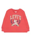 Levi's Bulldog Crest Long-sleeve T-shirt In Orange
