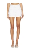 Levi's Button Front Skort In White