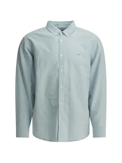 Levi's Button-down Long-sleeve Shirt In Blue