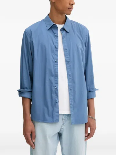 Levi's Buttoned Long-sleeve Shirt In Blue