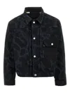 Levi's Buttoned Pocket Shirt Jacket In Black