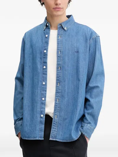 Levi's Buttoned Shirt In Blue