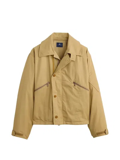 Levi's Button-fastening Pilot Bomber Jacket In Brown