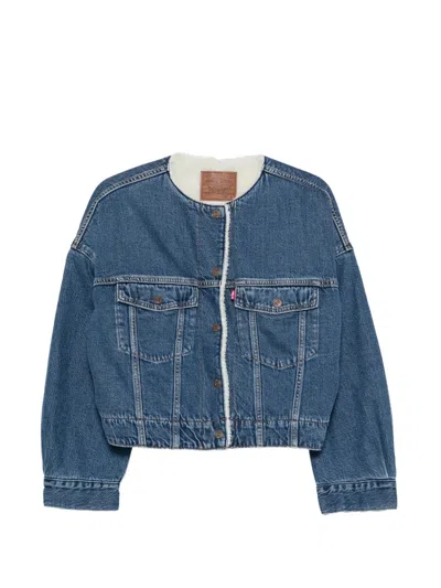 Levi's Button-up Denim Jacket In Blue