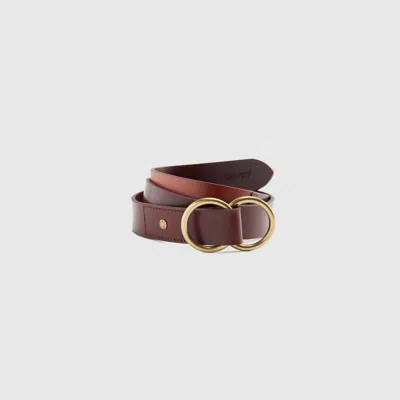 Levi's Cameron Long Length Belt In Brown