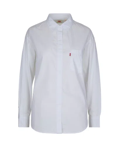 Levi's Camicia Harlie Boyfriend Bright White