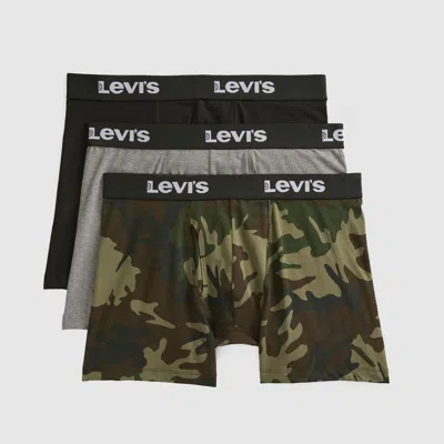 Levi's Camo Boxer Brief (3-pack) In Multi