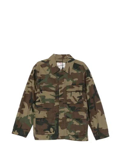 Levi's Camouflage Pocket Jacket In Animal Print