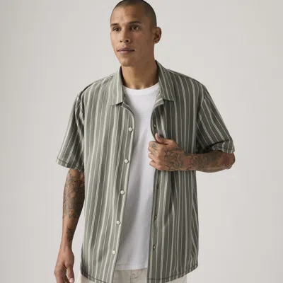 Levi's Camp Shirt In Gray
