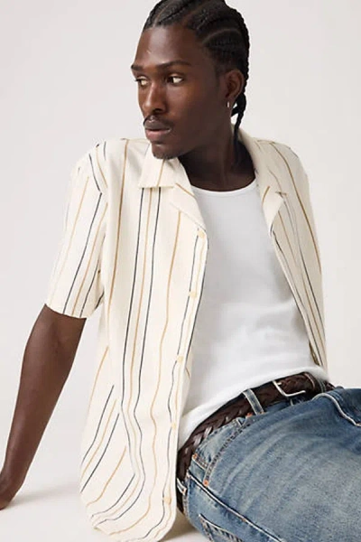 Levi's Camp Shirt In Blue