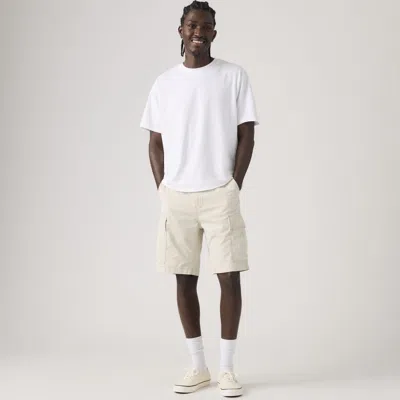 Levi's 501 Original Straight Lightweight Denim Shorts In Neutral