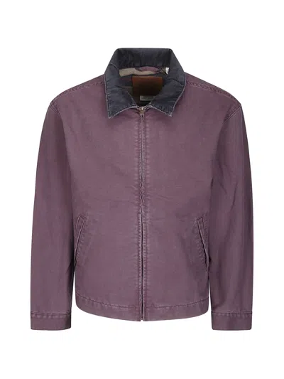 Levi's Castro Full Zip Lined Jacket In Burgundy