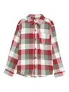 Levi's Checked Button-down Shirt In Red