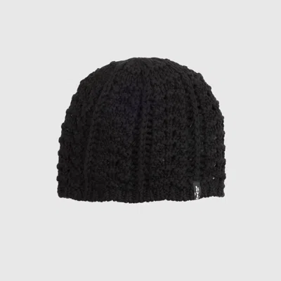 Levi's Chloe Crochet Beanie In Black